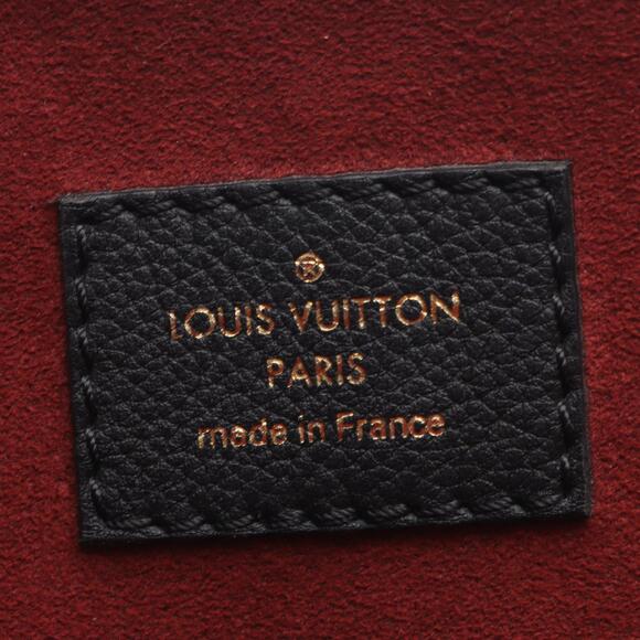 Louis Vuitton Lockme Shopper Tote Bag Leather Black - Picture 4 of 9